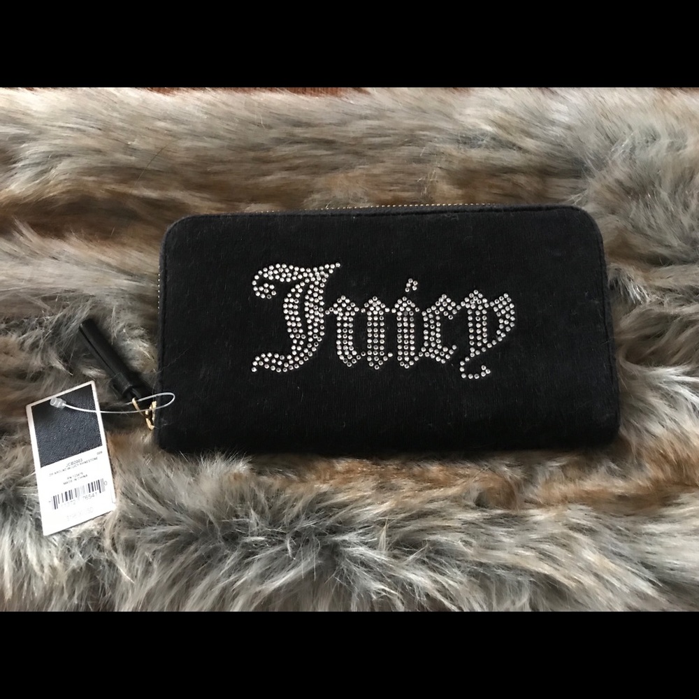 Juicy Couture black wallet NWT